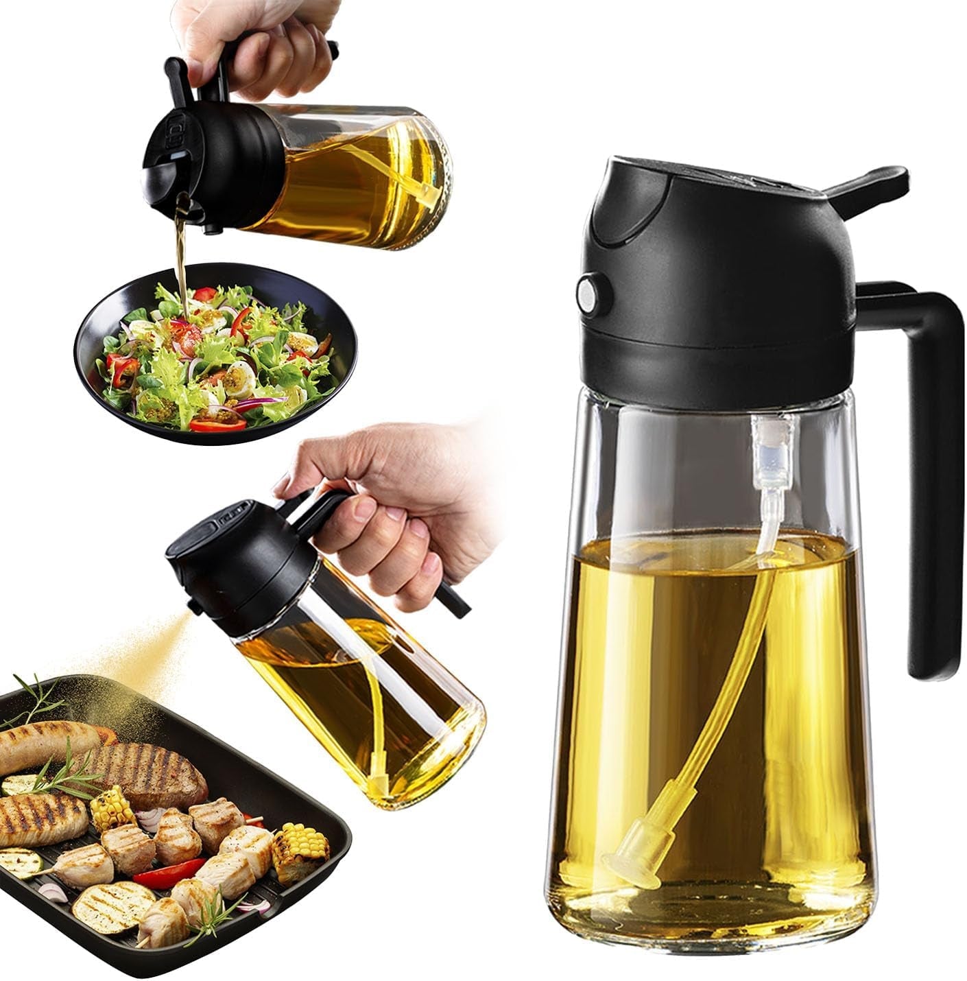 16 oz  Olive Oil Sprayer for Cooking 