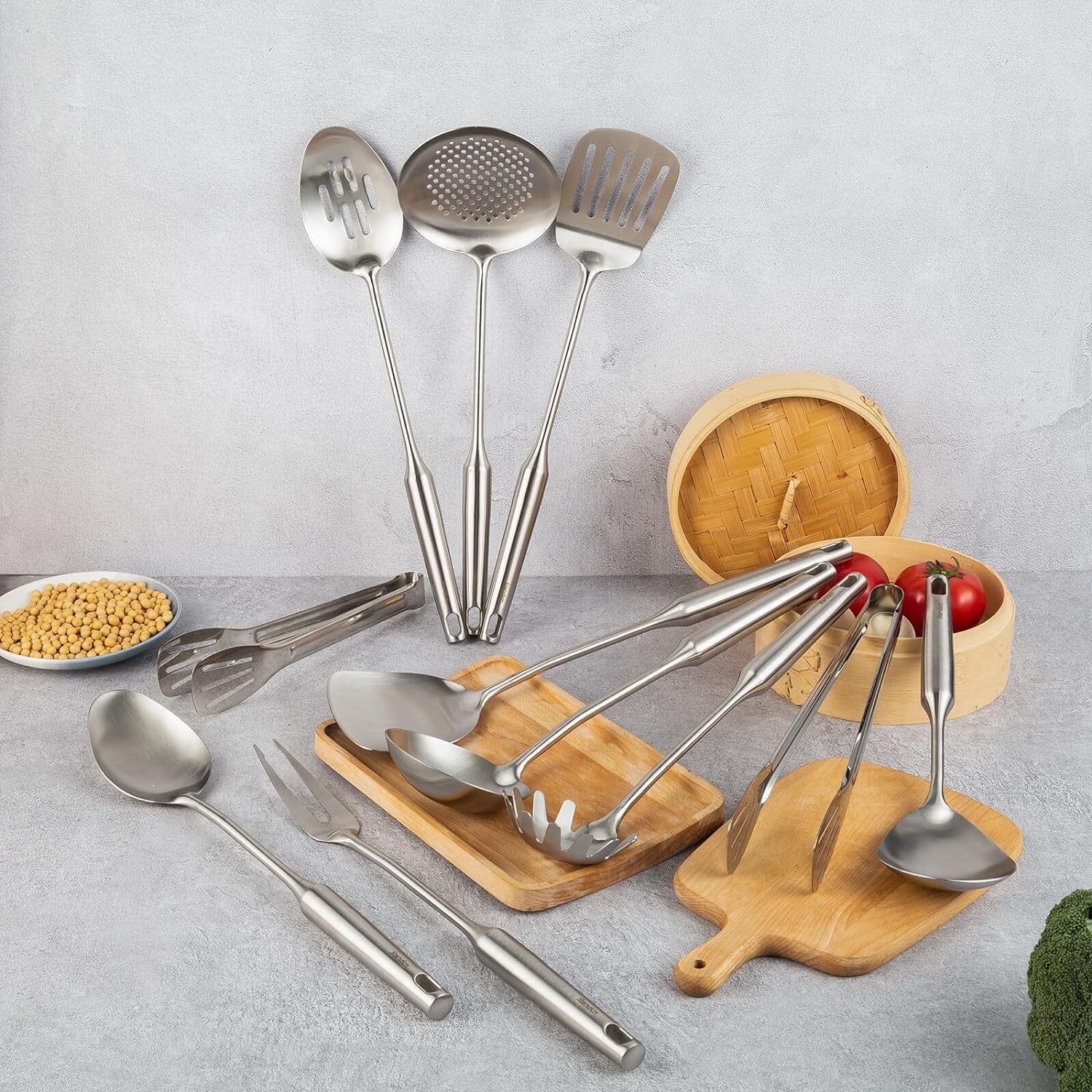  Stainless Steel Kitchen Utensils Set 